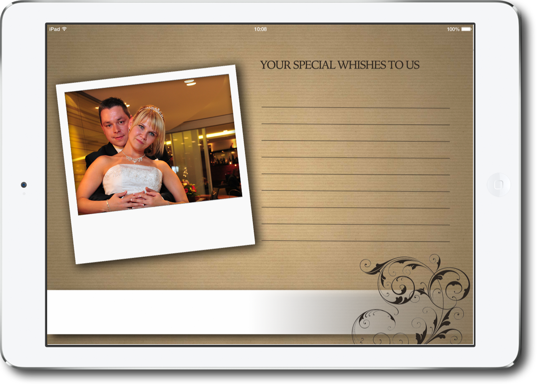 You can take photos with photo booth or apply silly effects to them on your ipad optionally. Onetap Photobox Professional Photobooth App For Ipad