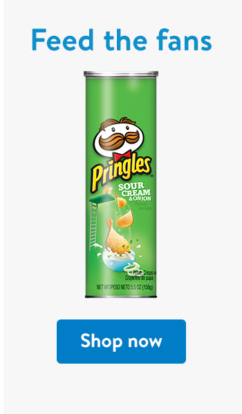 Feed the fans with Pringles