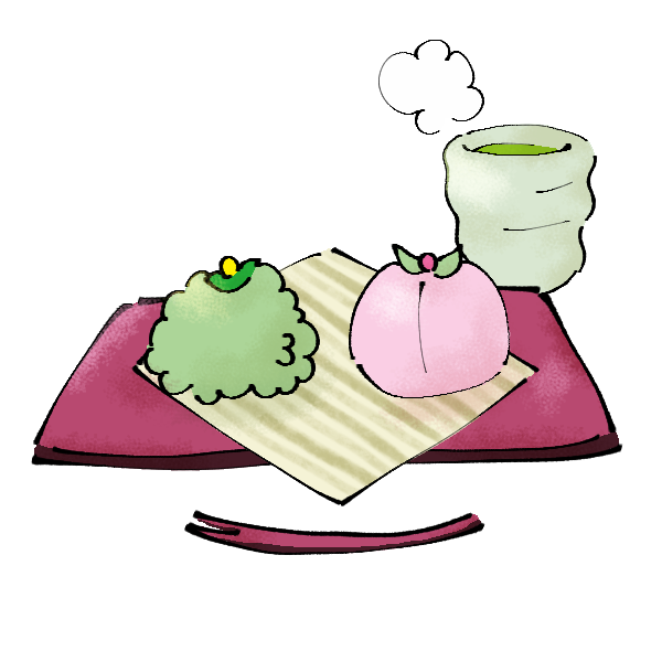 最新のhd和菓子 イラスト 無料 最高の花の画像