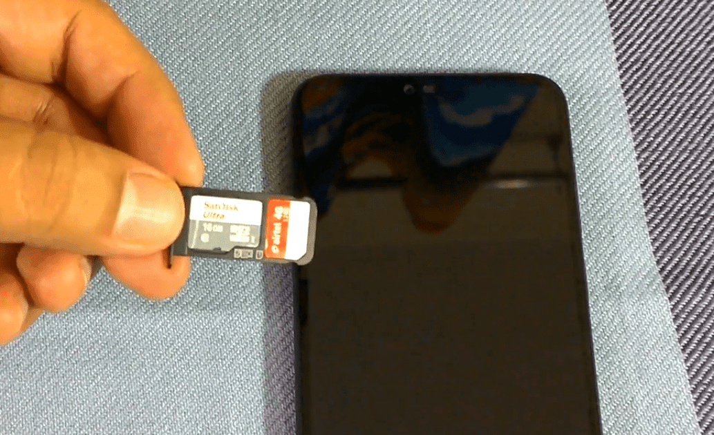 Nokia 6.1 Plus How to insert SIM & MicroSD cards, take a