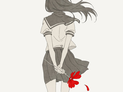 [最も人気のある！] 後ろ姿 イラスト 女の子 287835-切ない 女の子 後ろ姿 イラスト