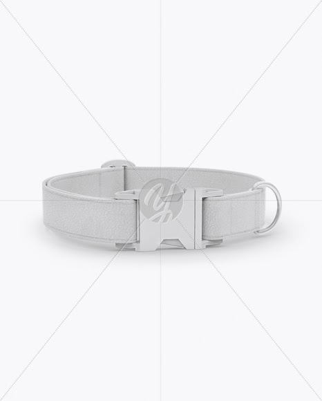 Download Download Leather Dog Collar Mockup - Front View (High ...