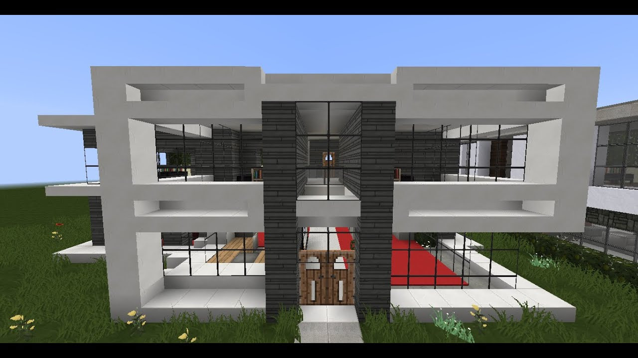 Most Popular 36 Modern House Design Minecraft