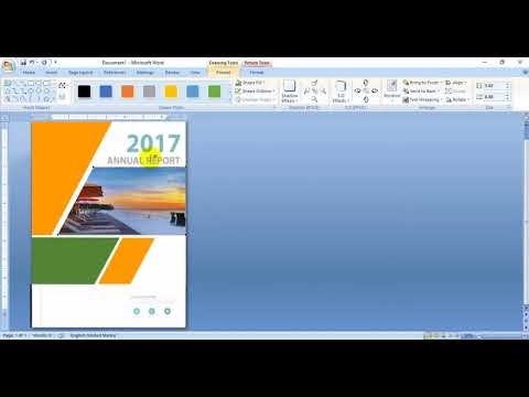 Terbaik Mendesain Cover  Buku  Dengan Aplikasi Ms Word 