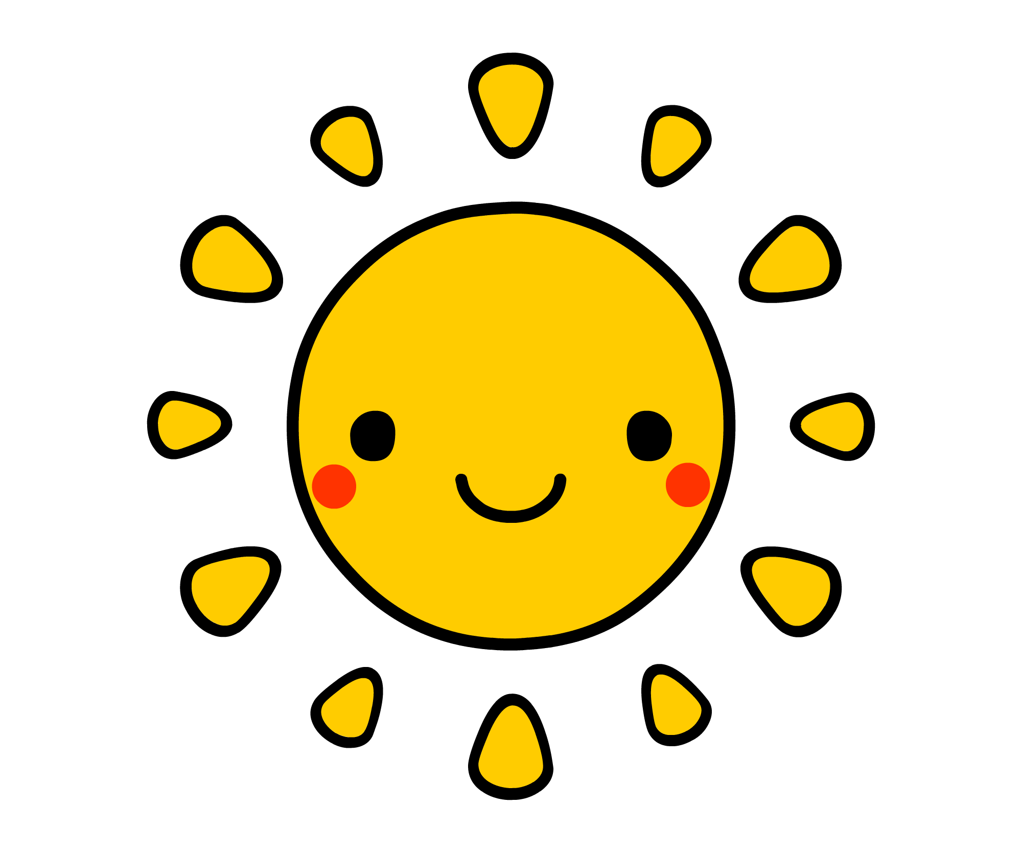元の夏 太陽 イラスト フリー かわいいディズニー画像