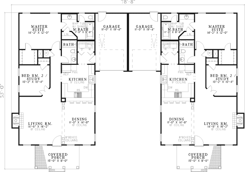  U Shaped Ranch House Plans  With Garage Browse ranch  