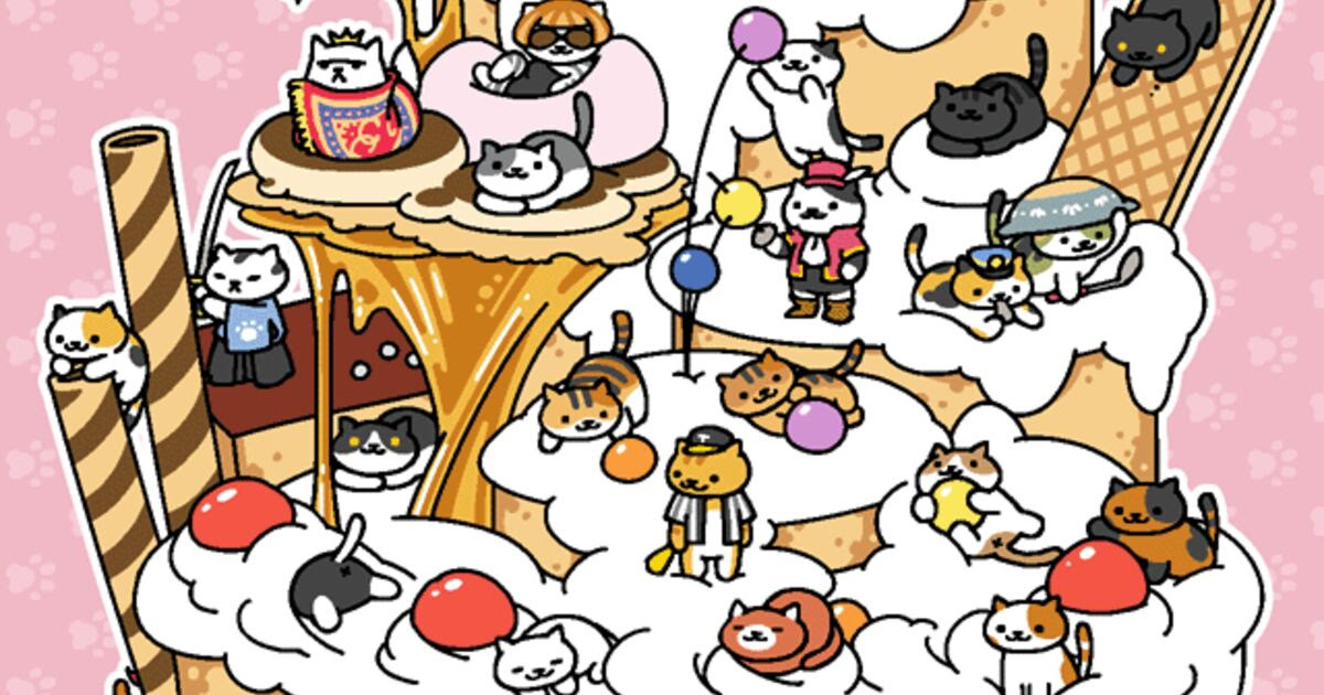 すべての花の画像 50 ねこあつめ 壁紙 高画質
