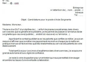 Lettre De Motivation Dut Iab - Soalan bv