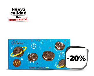 Galletas cacao rellenas, Dia Galletaca 220g