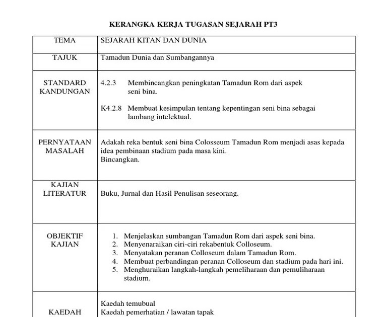 Langkah Langkah Pemeliharaan Dan Pemuliharaan Stadium