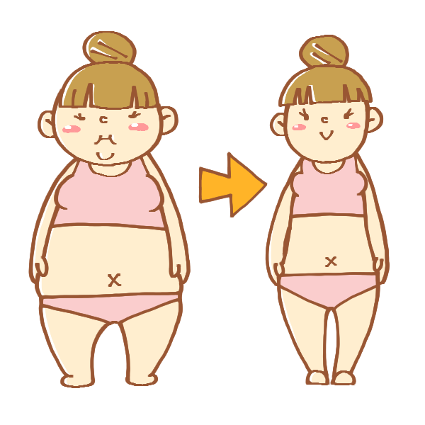あなたのためのイラスト ラブリーダイエット イラスト かわいい