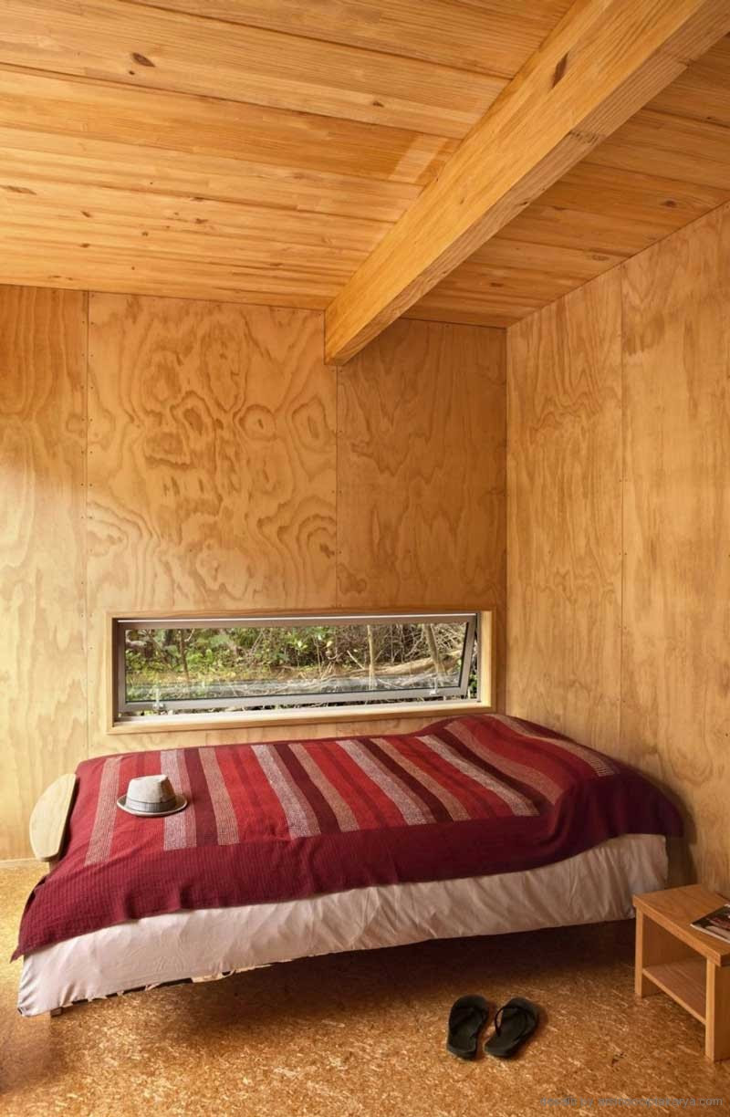 Desain Kamar Tidur Rumah Kayu Sederhana Interior Rumah