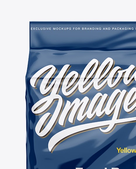 Download Glossy Stand Up Food Bag Mockup Yellowimages ...
