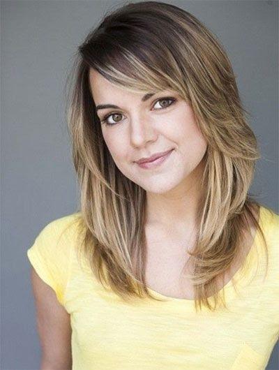 This is a suitable look for thin hair. 20 Pretty Layered Hairstyles For Medium Hair Pretty Designs