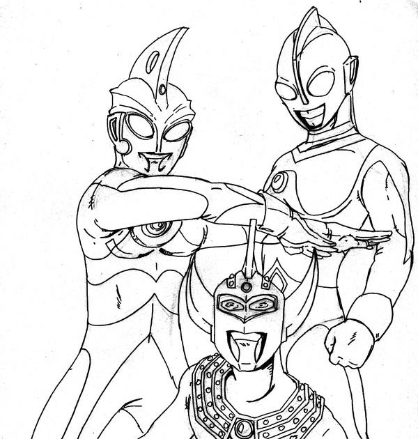 Ultraman Coloring Pages Printable Coloring Pages