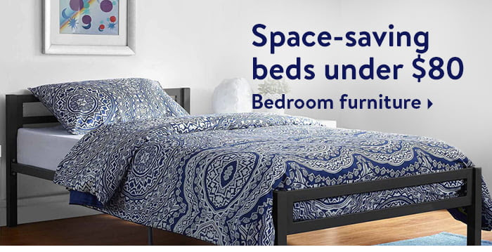 Space-saving beds under $80