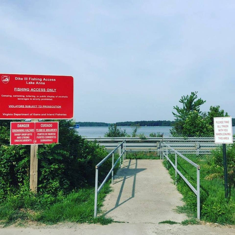 Here is a general rule of thumb: Lake Anna S Public Fishing Area At Dike 3 The Lake Anna Visitor Center