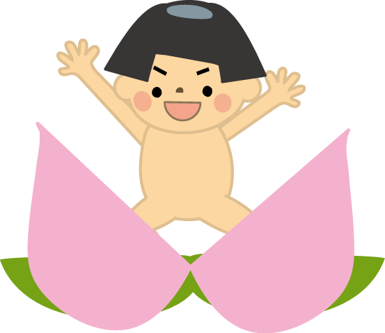美しい花の画像 50 桃太郎 イラスト 無料