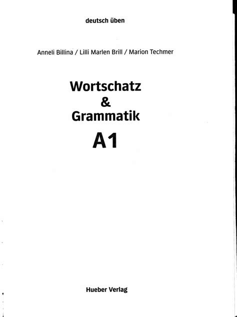 Gramatica Germana A1