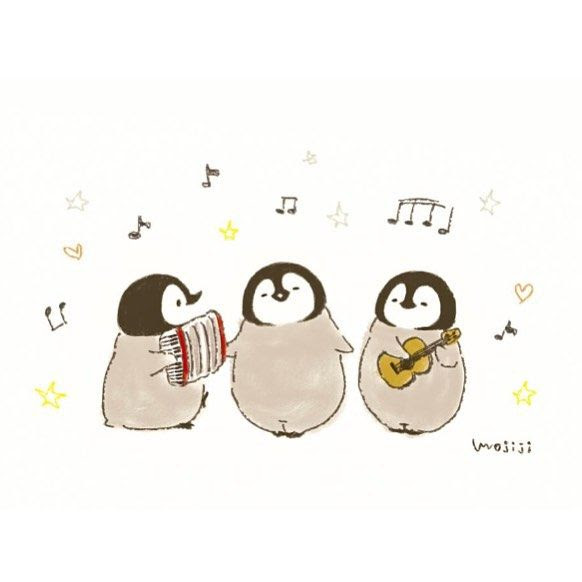 壁紙 イラスト おしゃれ ペンギン Berkah Picturebsvnb