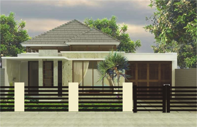 Gambar Desain Rumah  Sederhana  Bergarasi  Feed News Indonesia