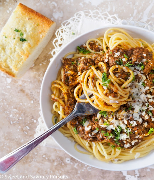 Easy Spaghetti Meat Sauce