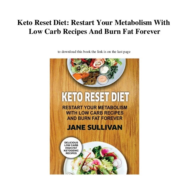 the keto reset diet pdf download