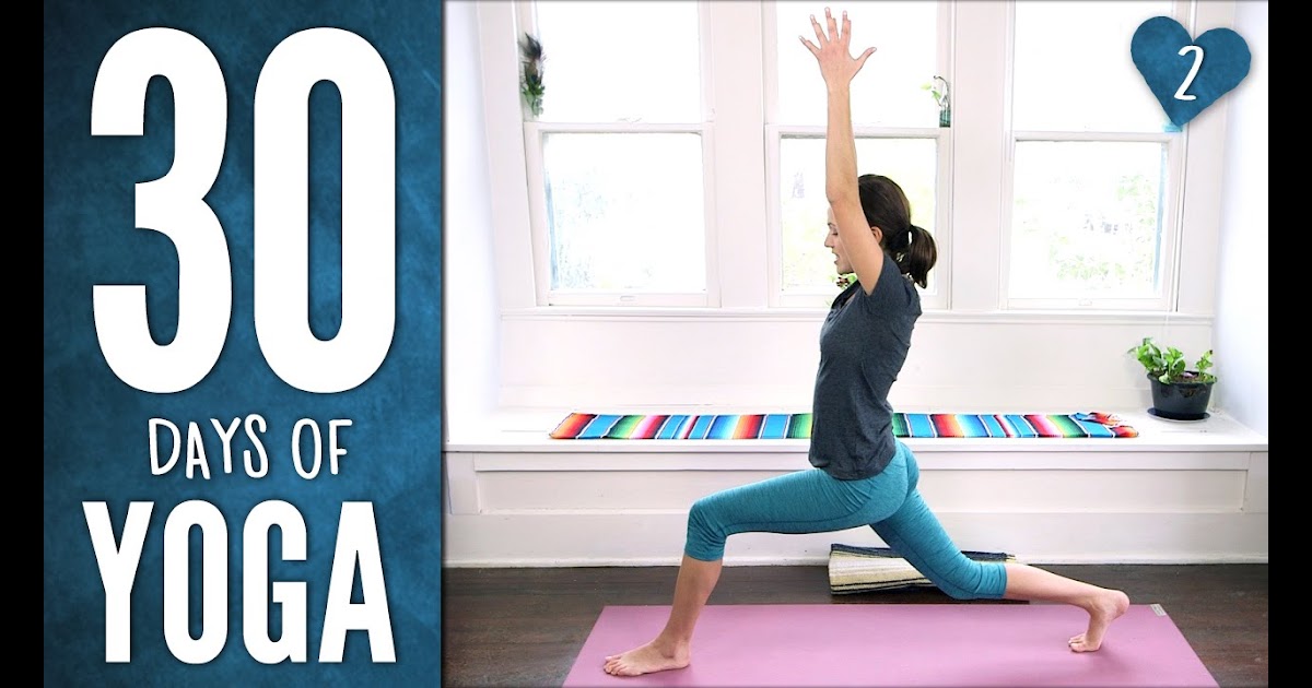 30 Days Of Yoga With Adriene Day 2 - YogaWalls