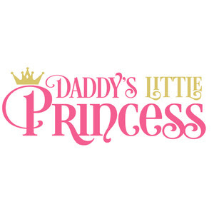 Free Svg Daddys Princess Daddy Little Girl Svg Cut File Vectorency Download Free Svg Png Dxf File For Your Diy Project