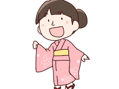 無料イラスト画像 かわいい 浴衣 イラスト 簡単
