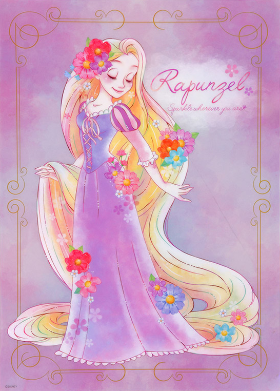ベストイラスト 可愛い ラプンツェル 画像 ただのディズニー画像