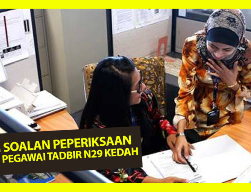 Contoh Soalan Penolong Pegawai N29 - Aladdin Web n