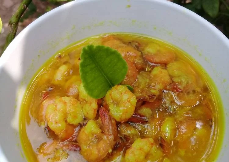 Resep Udang Masak Kuning / Resep Udang Masak Kuning / Resep Dan Cara