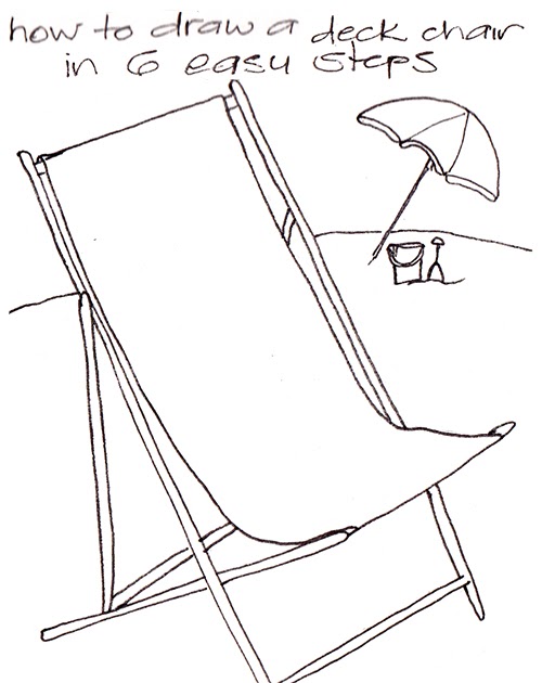 20+ Fantastic Ideas Easy Beach Chair Drawing | Creative Things Thursday