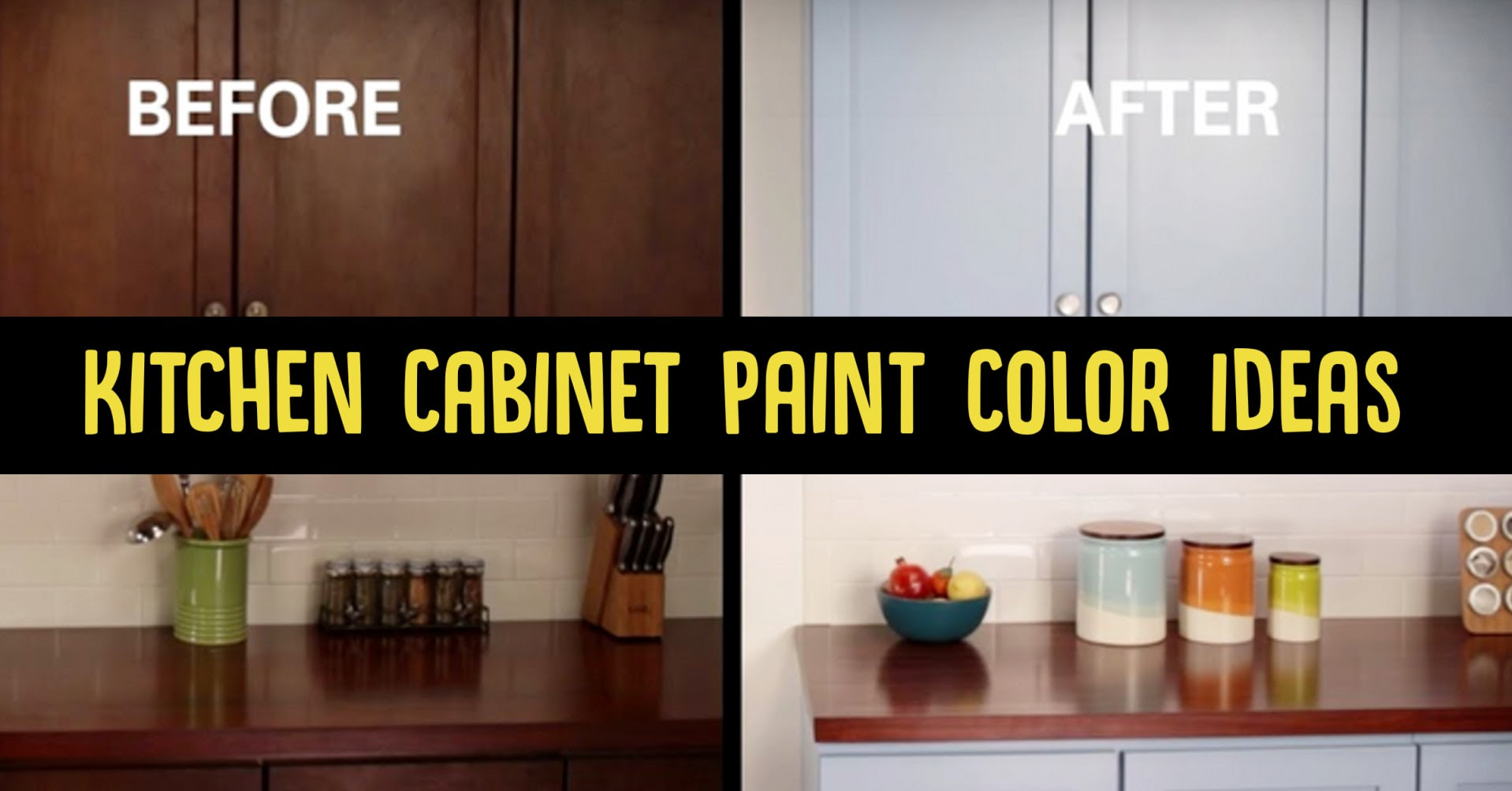 There is nothing like a rich darker tone cabinet to give a space a regal and sophisticated feel, welch said. Painting Kitchen Cabinets Refresh Your Outdated Kitchen With These Popular Cabinet Color Ideas
