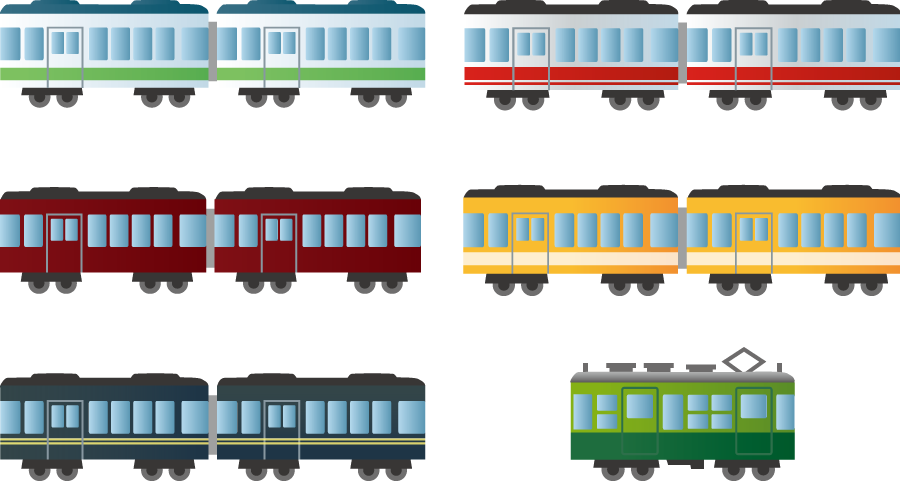美しい花の画像 Hd限定鉄道 フリー素材 イラスト