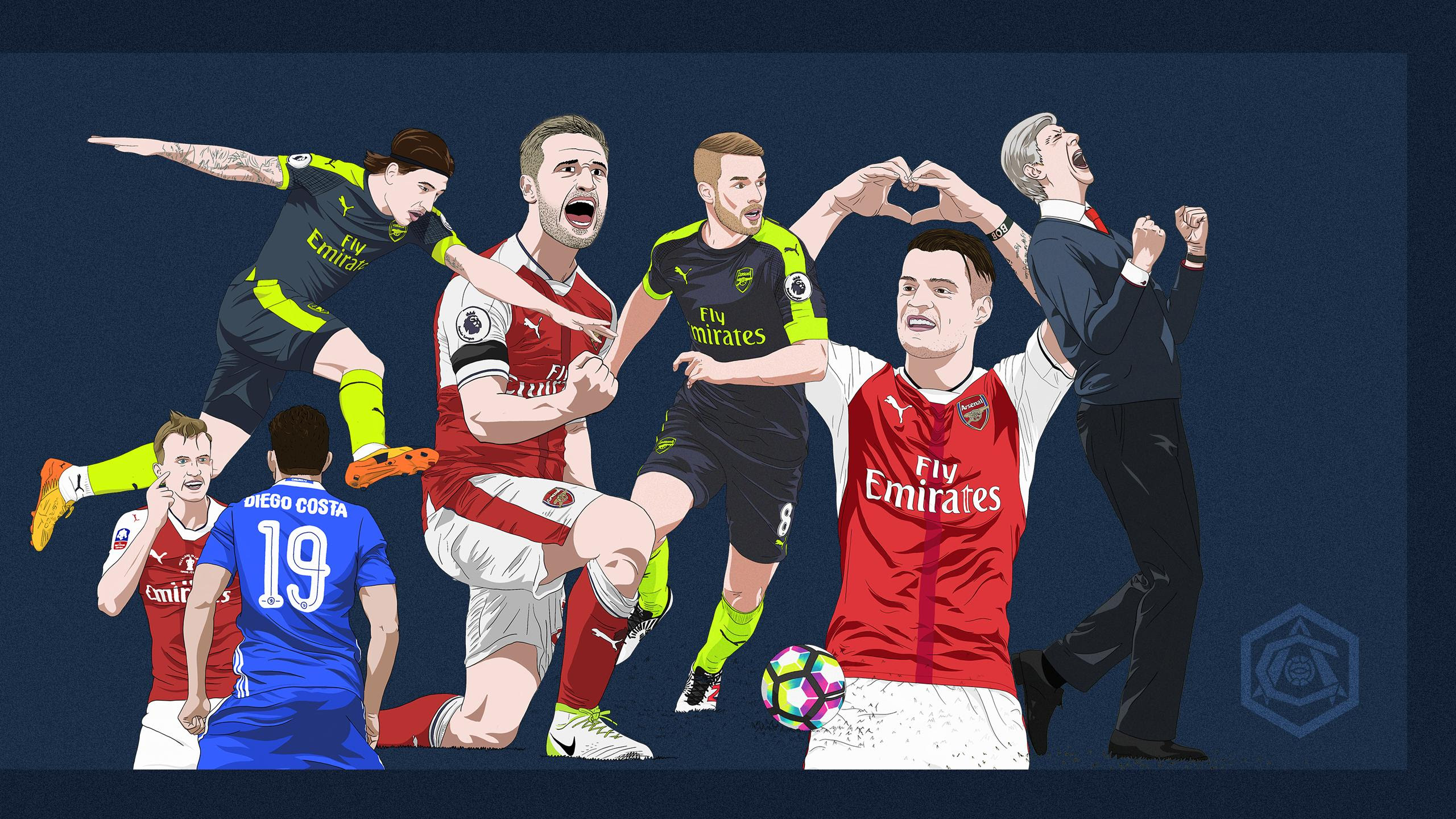 Tons of awesome arsenal wallpapers hd to download for free. 2016 17 Arsenal Desktop Wallpaper 2560x1440 Gunners