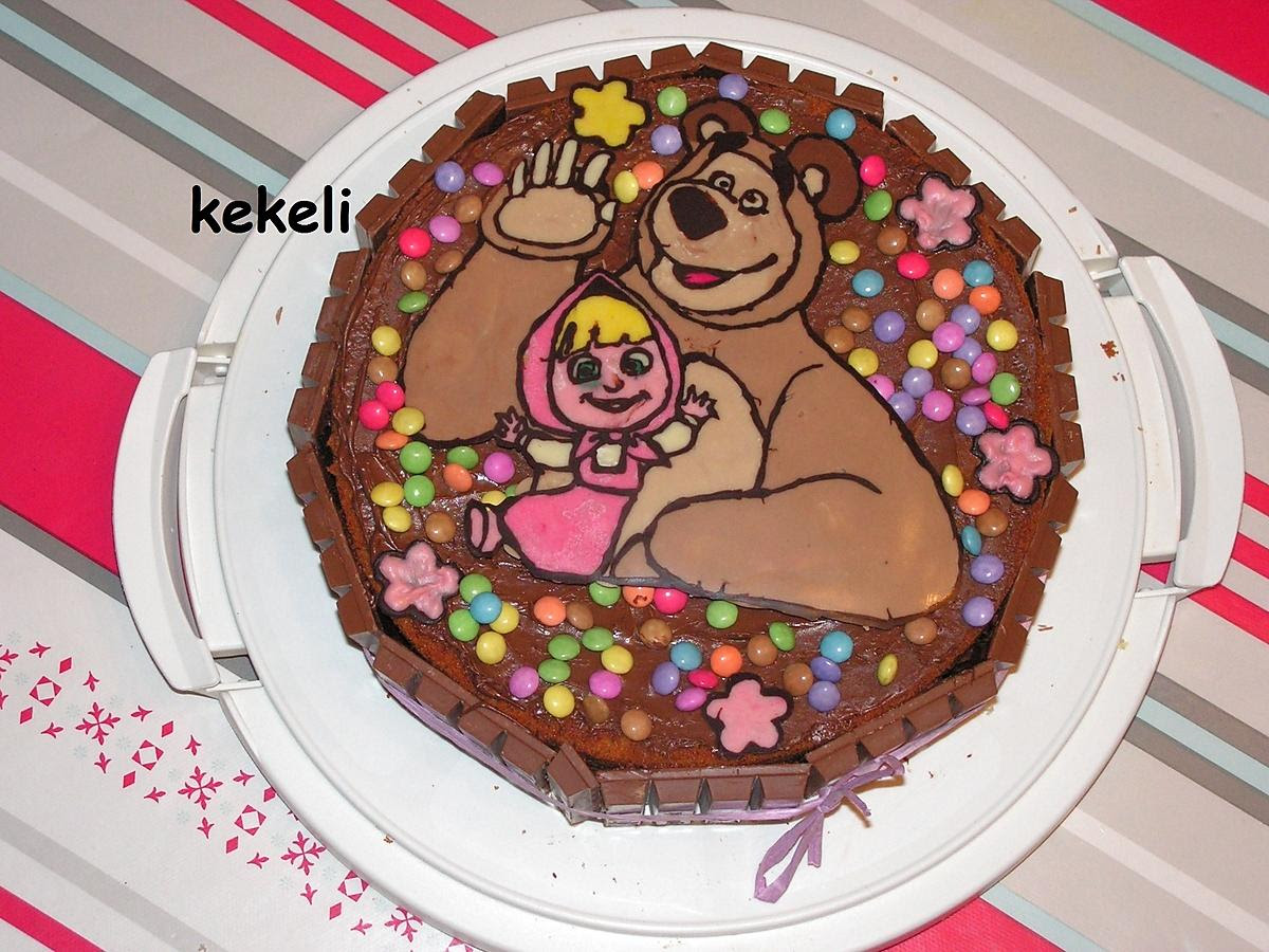 Gateau Anniversaire Masha Et Michka