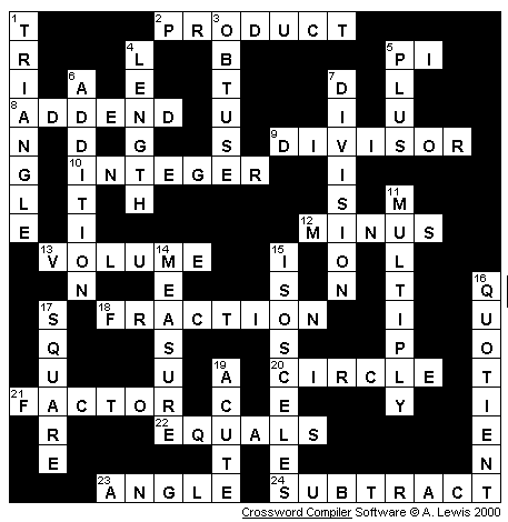 Bored with your current crossword puzzles and looking for a new challenge? Maths Project Mysterious Maths