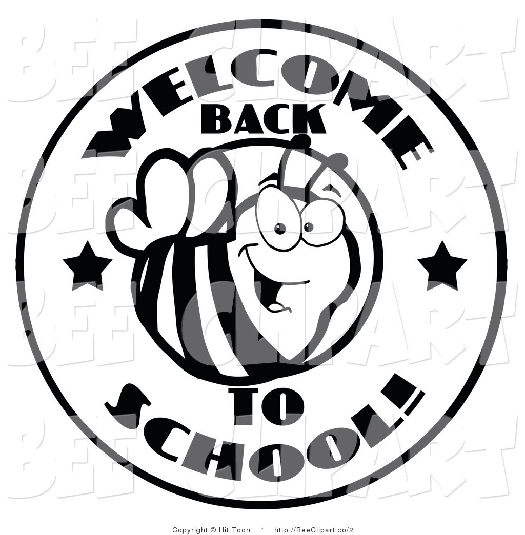 Back To School Clipart Black And White Hair Styles Andrew