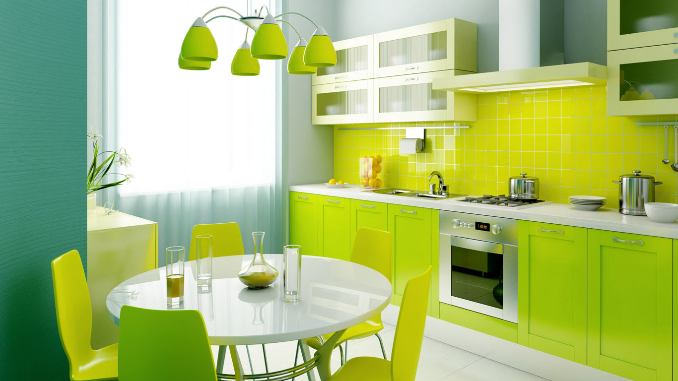 HD Green Wallpaper Kitchen Wallpaper Angin