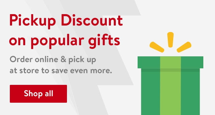 Pick-up discount on popular gifts