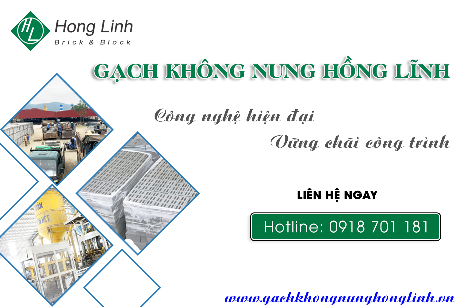 Giá gạch không nung tại Hà Tĩnh