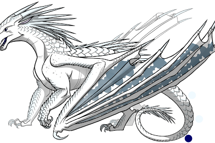 icewing dragon coloring page Fire wings dragon book icewing coloring