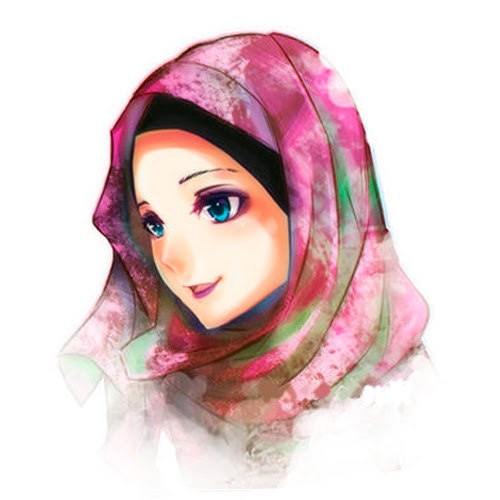 50+ Terkini Animasi Kartun Hijab Cantik