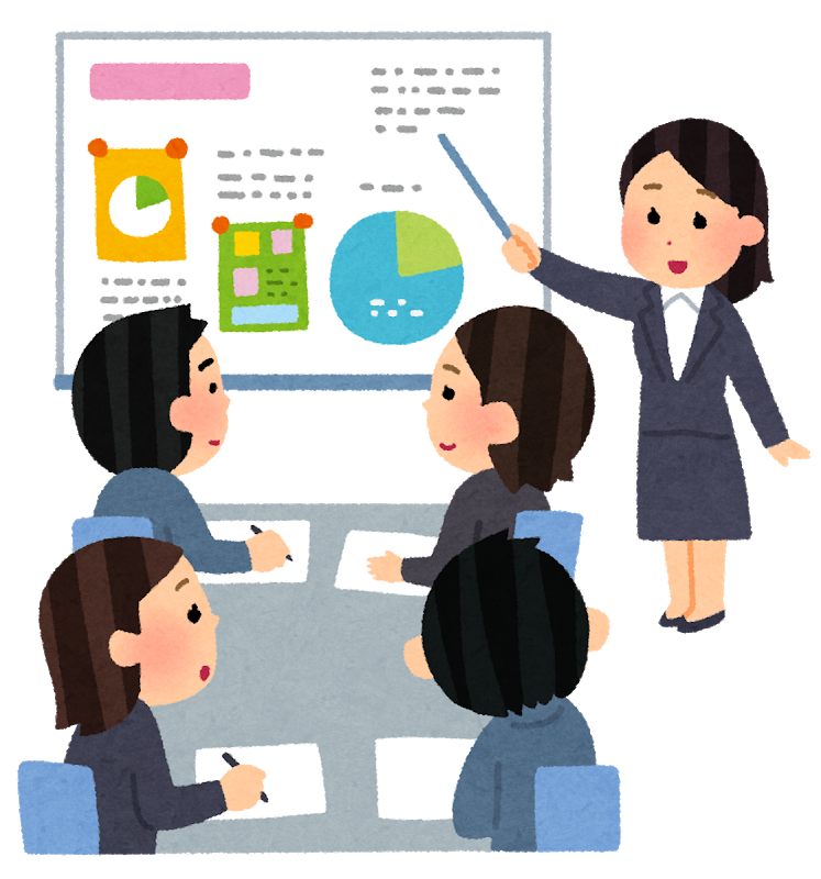 綺麗な勉強 会 研修 イラスト 動物ゾーン
