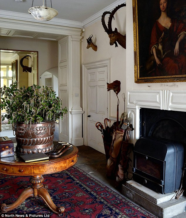 For sale: The contents of the house on the edge of Hexham, described as a 'treasure trove' will be auctioned in 1,500 lots in Newcastle 