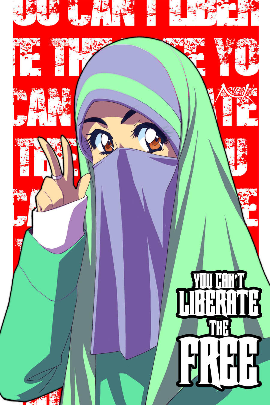 Gambar Kartun Ana Muslim Perempuan Medsos Kini