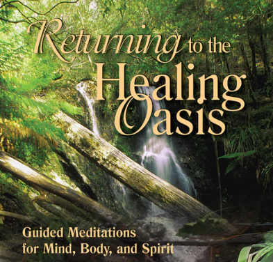 Image of the front cover of the book, which shows lush trees and ferns and a waterfall.