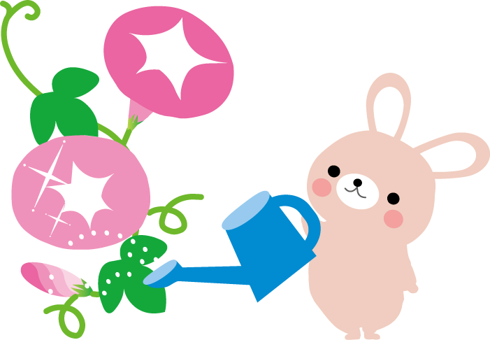 美しい花の画像 上朝顔 イラスト かわいい